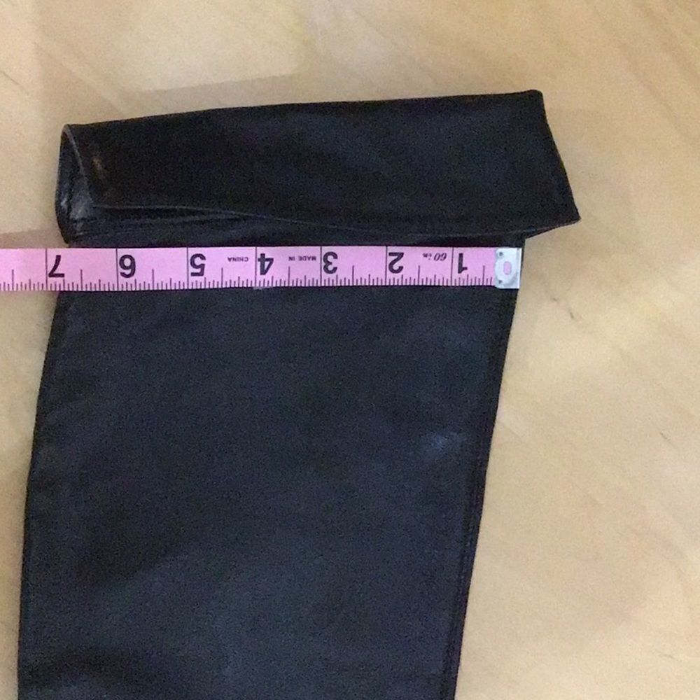 EUROSUOLE Italia Genuine leather Italian over the knee High-boots black 6 - Picture 11 of 15
